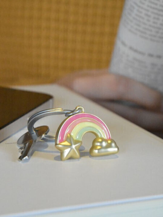 Μπρελόκ Metalmorphose Rainbow Cloud Star