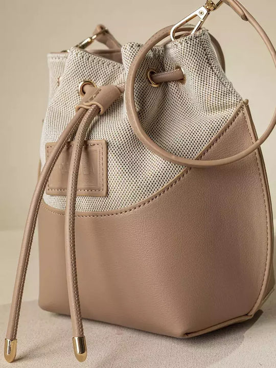 Fragola Damen Tasche Schulter Beige