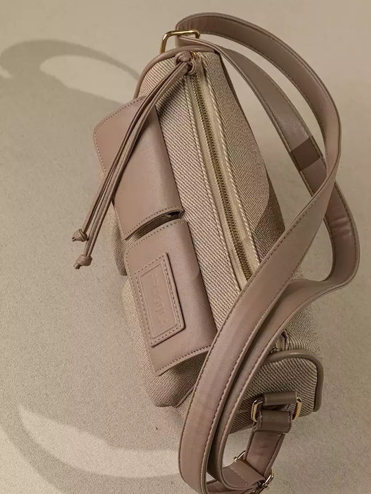 Fragola Damen Tasche Schulter Beige