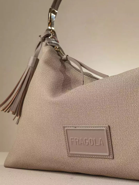 Fragola Damen Tasche Schulter Beige