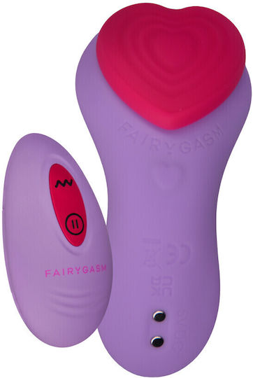 Fairygasm Δονητής για Ζευγάρια με Remote Control Μωβ