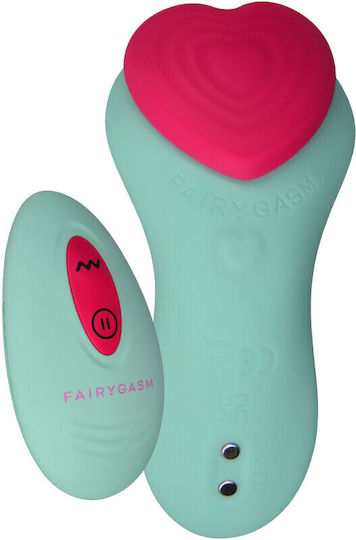 Fairygasm Vibrator für Paare mit Fernbedienung Grün