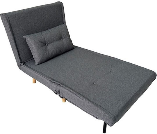 Sara Armchair Bed Gray 75x80x78cm