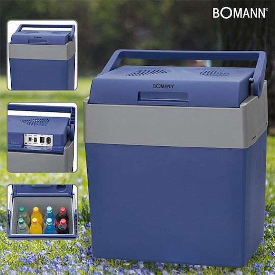 Bomann Φορητό Ψυγείο Θερμοηλεκτρικό 28lt 12V / 220V Μπλε