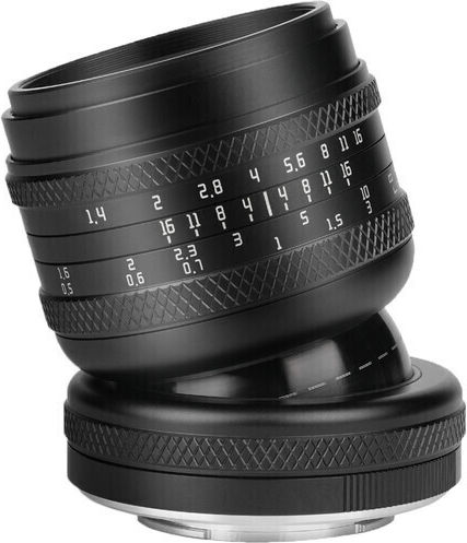 AstrHori Full Frame Camera Lens 50mm F/1.4 Tilt-Shift for Sony E Mount Black