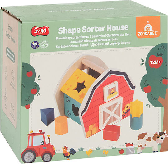 Smyk Shape Sorting Toy made of Wood