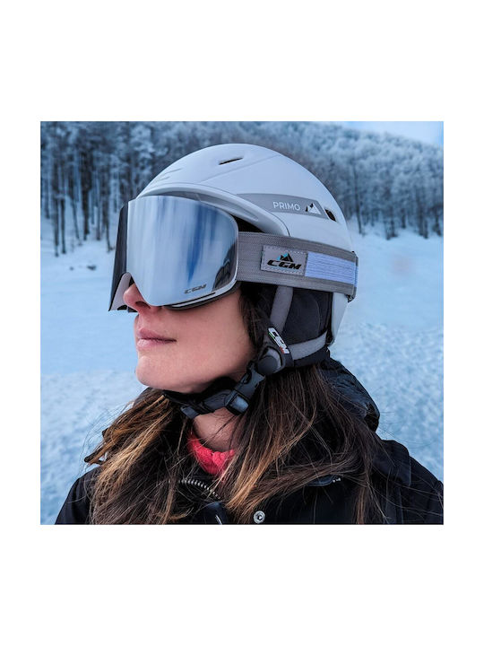 CGM Herren Ski & Snowboard Helm in Weiß Farbe