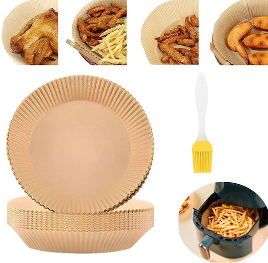 Hârtii Antiaderente pentru Air Fryer 16x16cm 100buc
