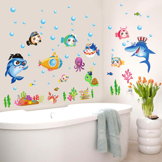 Autocolant Decorativ pentru Copii Perete 75x123buc