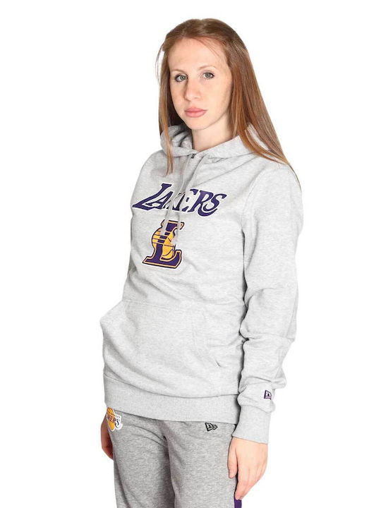Los Angeles Lakers Φούτερ με Κουκούλα Γκρι