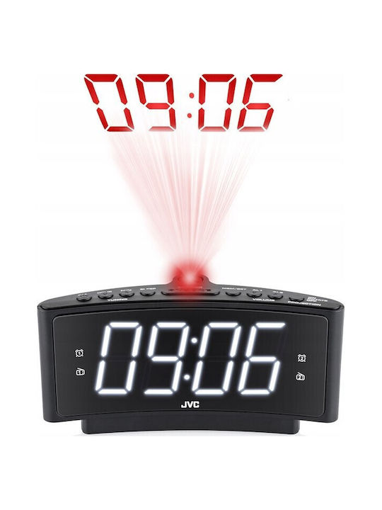 JVC Ceas De Masă Digital Led Negru RA-E314B