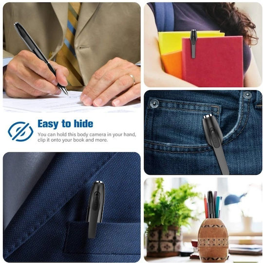 Spy Pen Camera Full Hd Iuni Px9 16gb Εγγραφή Ήχου-βίντεο Φωτογραφία