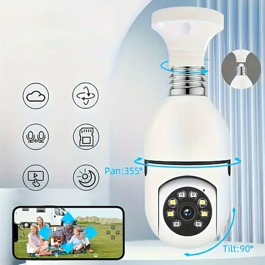 IP Surveillance Camera Wi-Fi Full HD 1080p with Two-Way Communication