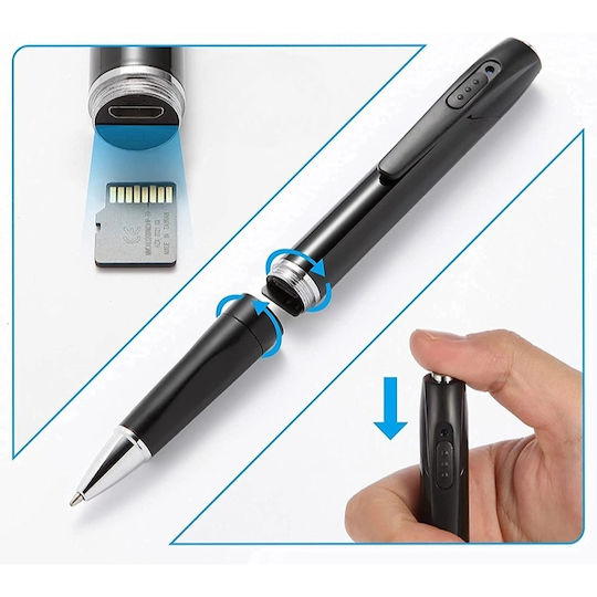 Cameră Spion Pix Full HD Iuni Px9 32GB Înregistrare Audio-Video Fotografie