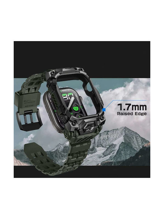 Supcase Unicorn Beetle Ore Pro Plastic Case Guldan for Apple Watch 10 46mm