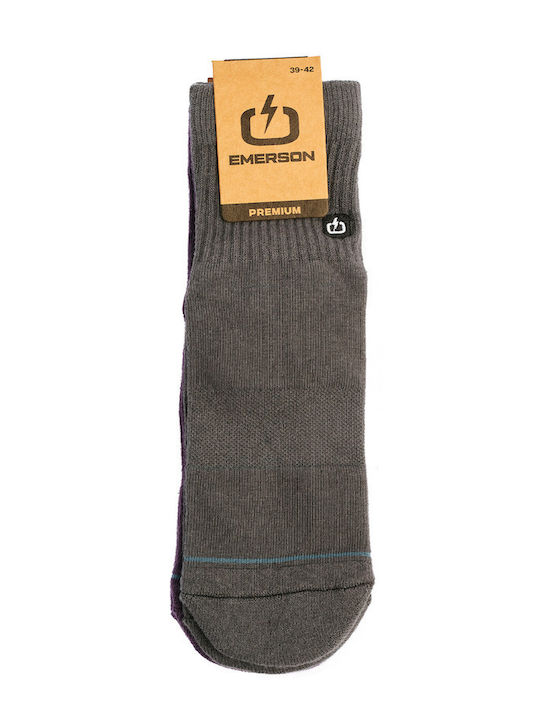 Emerson Basic Mid Crew Socks