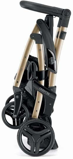 Cam Fluido Easy Adjustable 2 in 1 Baby Stroller Suitable for Newborn Beige