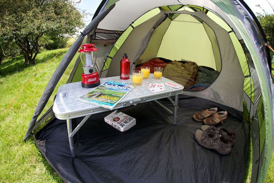 Coleman Darwin 3 Plus Camping Tent Igloo Mountaineering Grey with Double Flysheet 4 Seasons for 3 People Waterproof 3000mm 330x200x130cm
