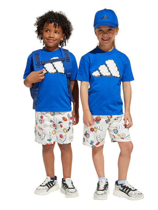 adidas Kids Set with Shorts Blue 2 Pieces