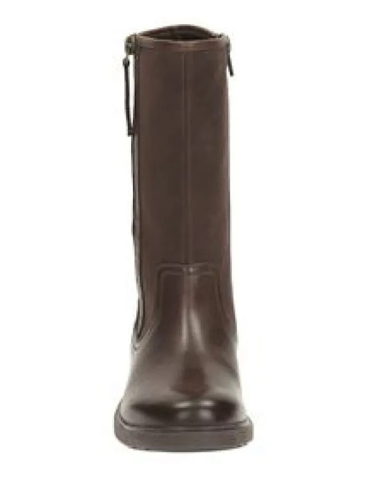Ines Rain Lederne Kinderstiefel Braun