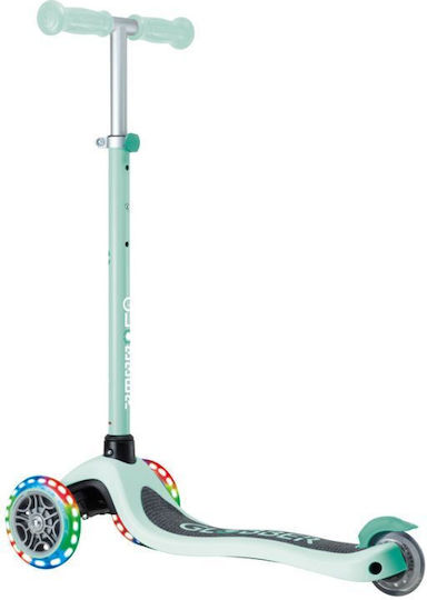 Globber Kids Scooter Primo Lights 3-Wheel Green