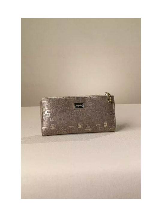 Fragola Large Women's Wallet Beige