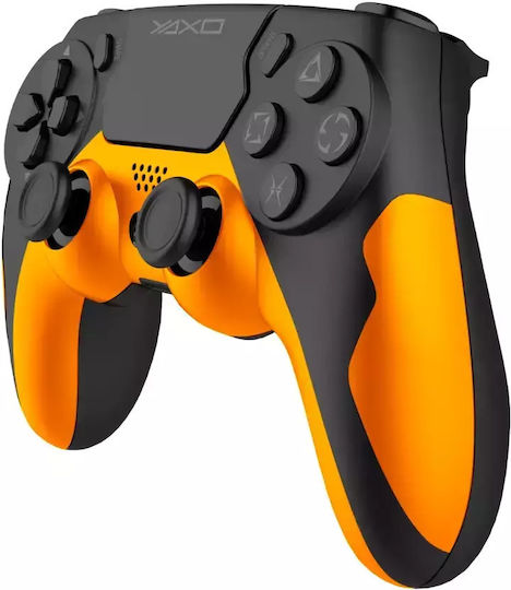 Yaxo Hornet Fury Ασύρματο Gamepad για PC / PS4 Πορτοκαλί