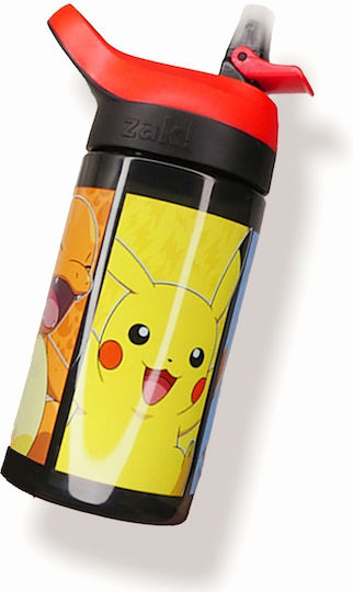 Kids Licensing Παιδικό Παγούρι με Καλαμάκι Pokemon 470ml (Διάφορα Σχέδια/Χρώματα)