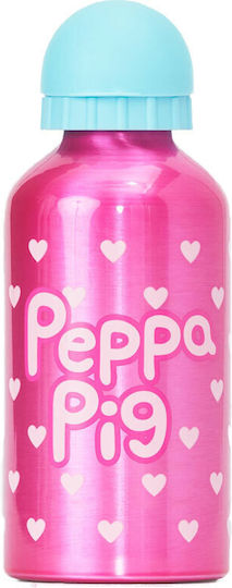 Cerda Peppa Pig Sticlă Pentru Copii Peppa Pig Din Aluminiu Fuchsia 500ml