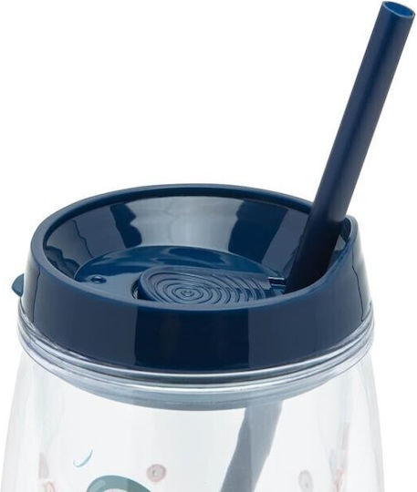 Yolo Ποτήρι Παιδικό Παγούρι με Καλαμάκι 330ml