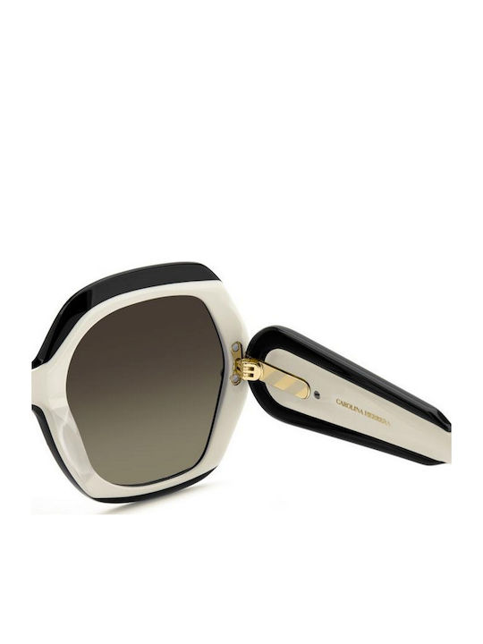 Carolina Herrera Sunglasses Μαύρα with Acetate Frame & Brown Lens Carolina Herrera Sunglasses Μαύρα with Acetate Frame & Brown Lens
