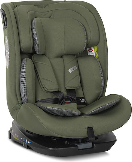 Lorelli Rodeo Autositz i-Size mit Isofix Green Grey