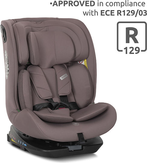 Lorelli Rodeo Autositz i-Size mit Isofix Green Grey