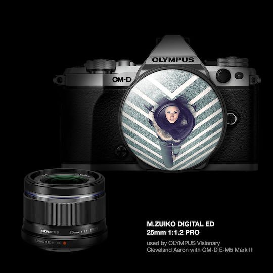 Olympus Φωτογραφικός Φακός M.Zuiko Digital ED Σταθερός για Olympus 4/3 Mount Μαύρος