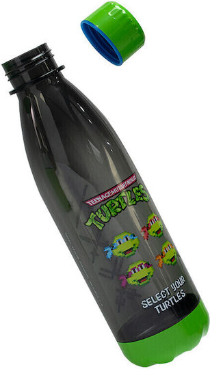 PCMerch Kids Water Bottle Plastic with Screw Cap Non Spill Green 500ml