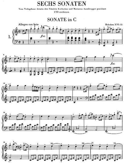 G. Henle Verlag Haydn Klaviersonaten 2 Sheet Music for Piano