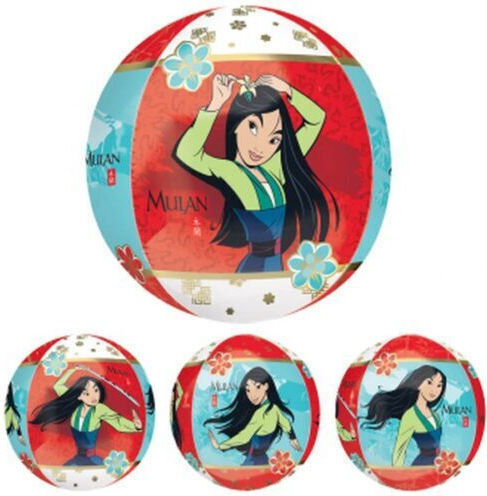 Balloon Bubble Round Multicolour Mulan 40cm