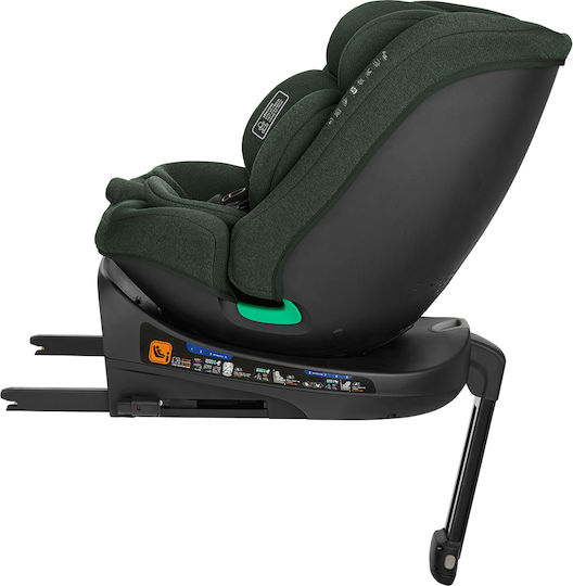 Kikka Boo I-Secure Καθισματάκι Αυτοκινήτου i-Size με Isofix Army Green