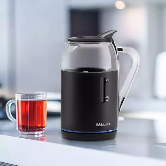 Webber WK30 Fierbător 1.7lt 2200W Negru
