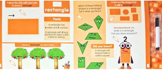 Numberblocks Shapes: A Wipe