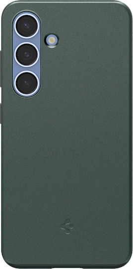 Spigen Thin Fit Mag Back Cover Silicone / Plastic 1.55mm Green (Galaxy S25)
