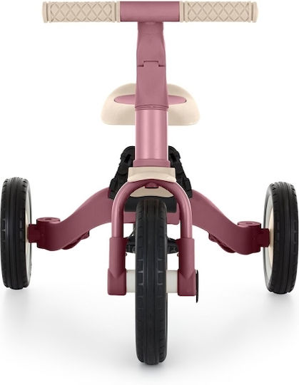 Petite & Mars Turbo Convertible with Parental Handle 5 in 1 for 18 Months Pink