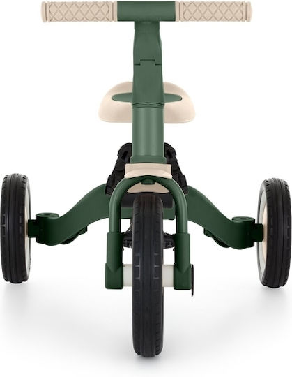 Petite & Mars Turbo Tricicletă Pentru Copii Cu Mâner Pentru Părinți 5 În 1 Pentru 18 Luni Verde