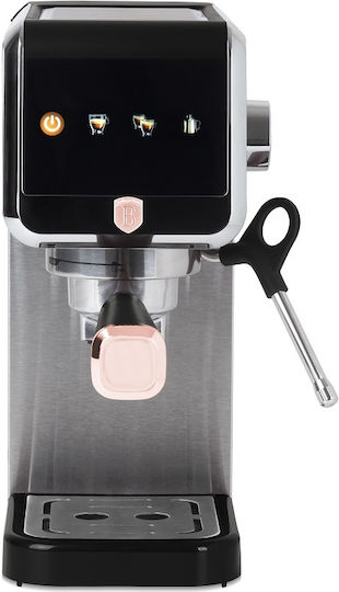 Berlinger Haus Automatic Espresso Machine 1350W Pressure 20bar Silver BH-9622