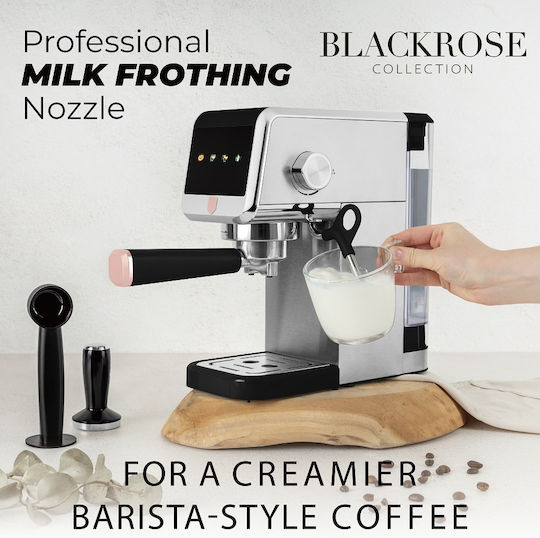 Berlinger Haus Automatic Espresso Machine 1350W Pressure 20bar Silver BH-9622