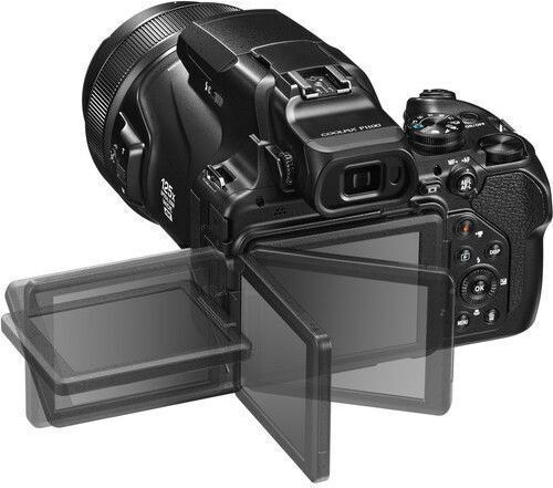 Nikon COOLPIX P1100 Compact Φωτογραφική Μηχανή 16MP Οπτικού Ζουμ 125x Μαύρη