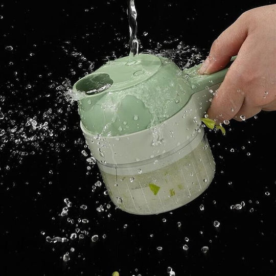 Πολυκόπτης Multi με Δοχείο 100ml Πράσινος