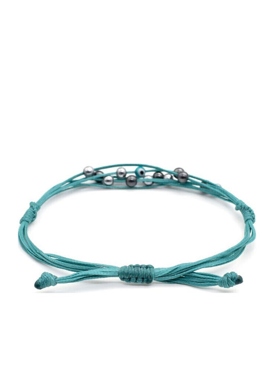 Bracelet "Eye Stars" Color Petrol