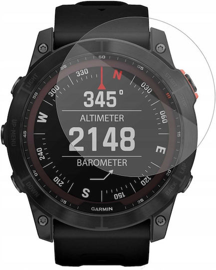 Garmin Fenix 8 51mm Tempered Glass 9H Anticrash Antishock Screen Protector