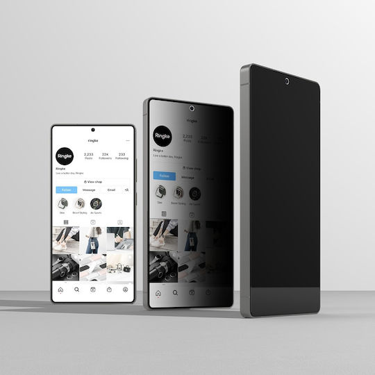 Ringke Privacy Tempered Glass 2τμχ (Galaxy S25+)